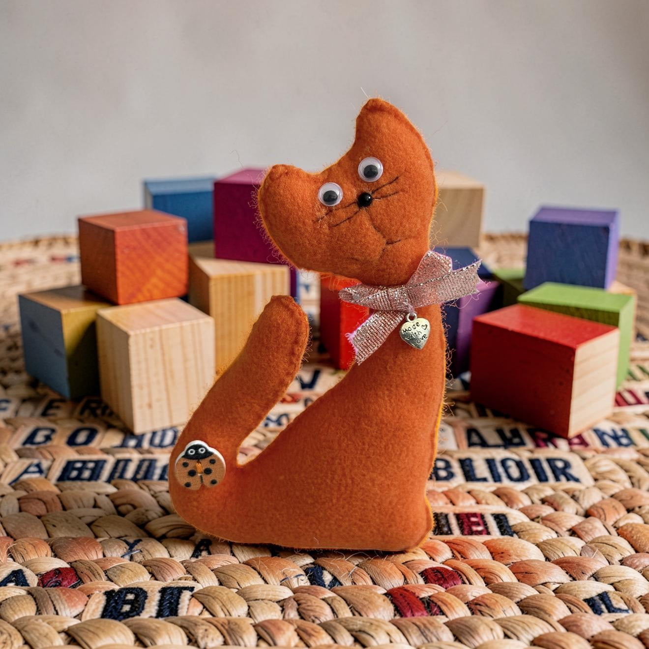 Whiskers the Cozy Kitty plush toy