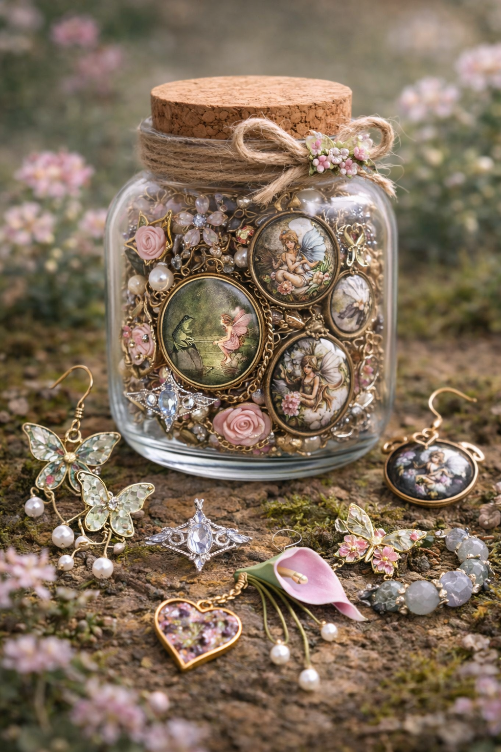 Custom Fairycore Themed Mystery Jewerly Jar 🩷🦄🧚🏻‍♀️
