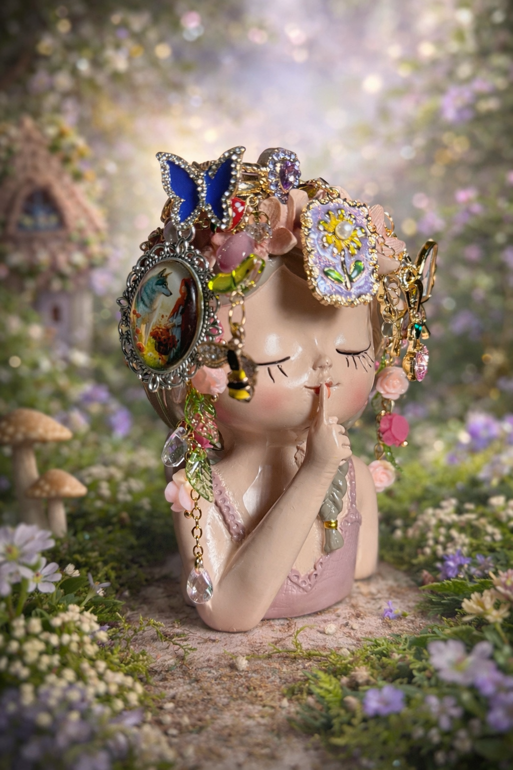 Elowen Dreamgarden Mystery Jewelry Jar Limited Edition