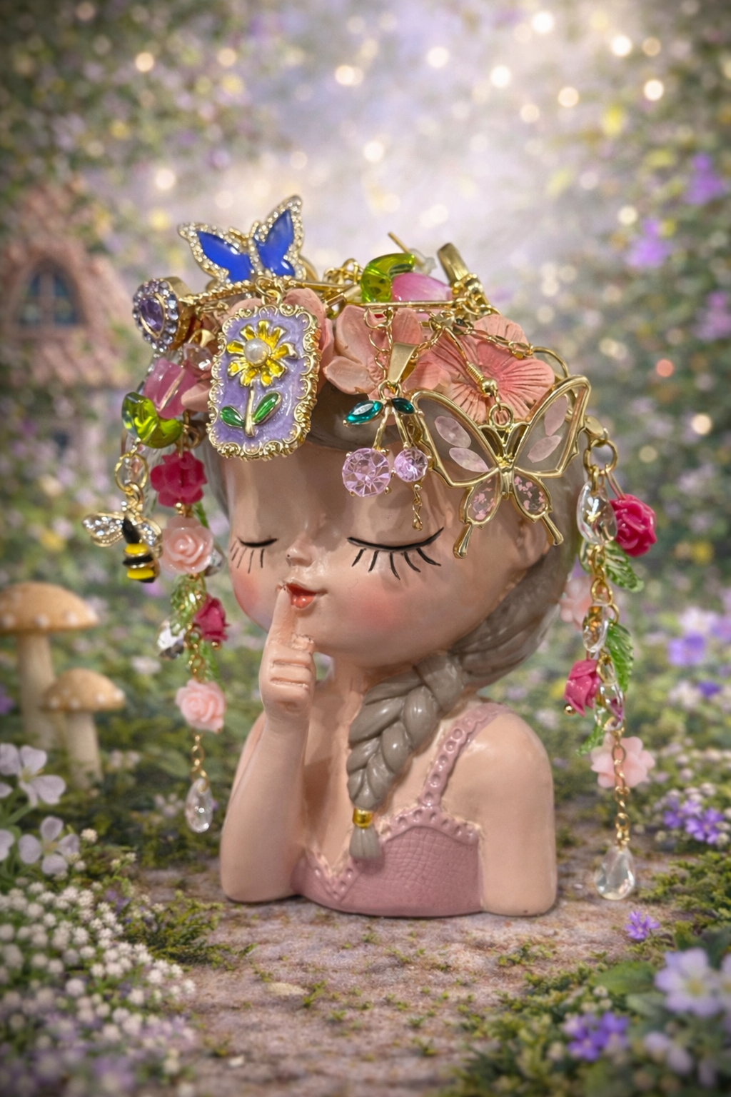 Elowen Dreamgarden Mystery Jewelry Jar Limited Edition