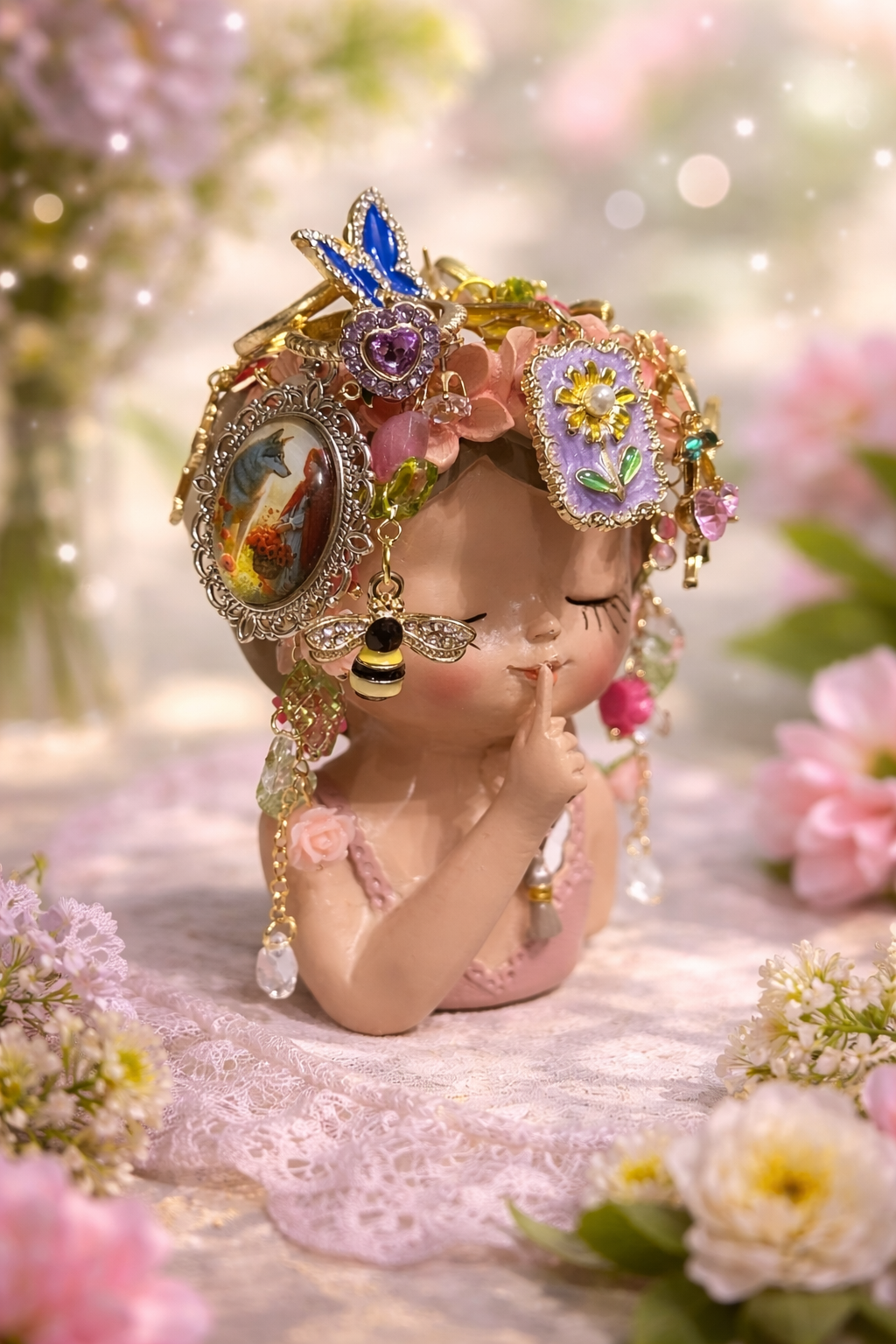 Elowen Dreamgarden Mystery Jewelry Jar Limited Edition