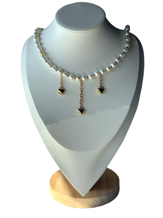Heart Drops Necklace