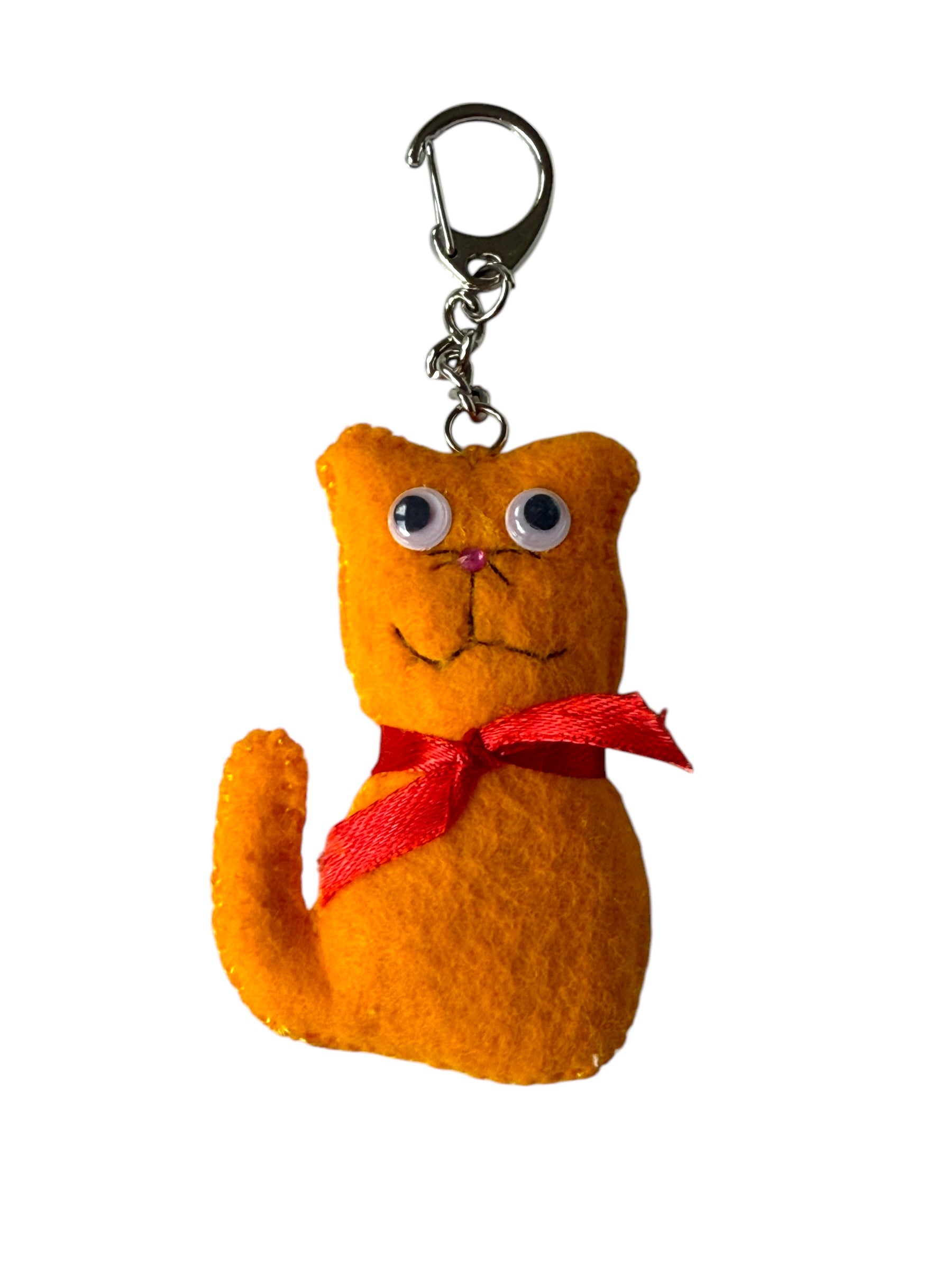 WiggleCat – Barevné přívěsky na klíče s kočkou
