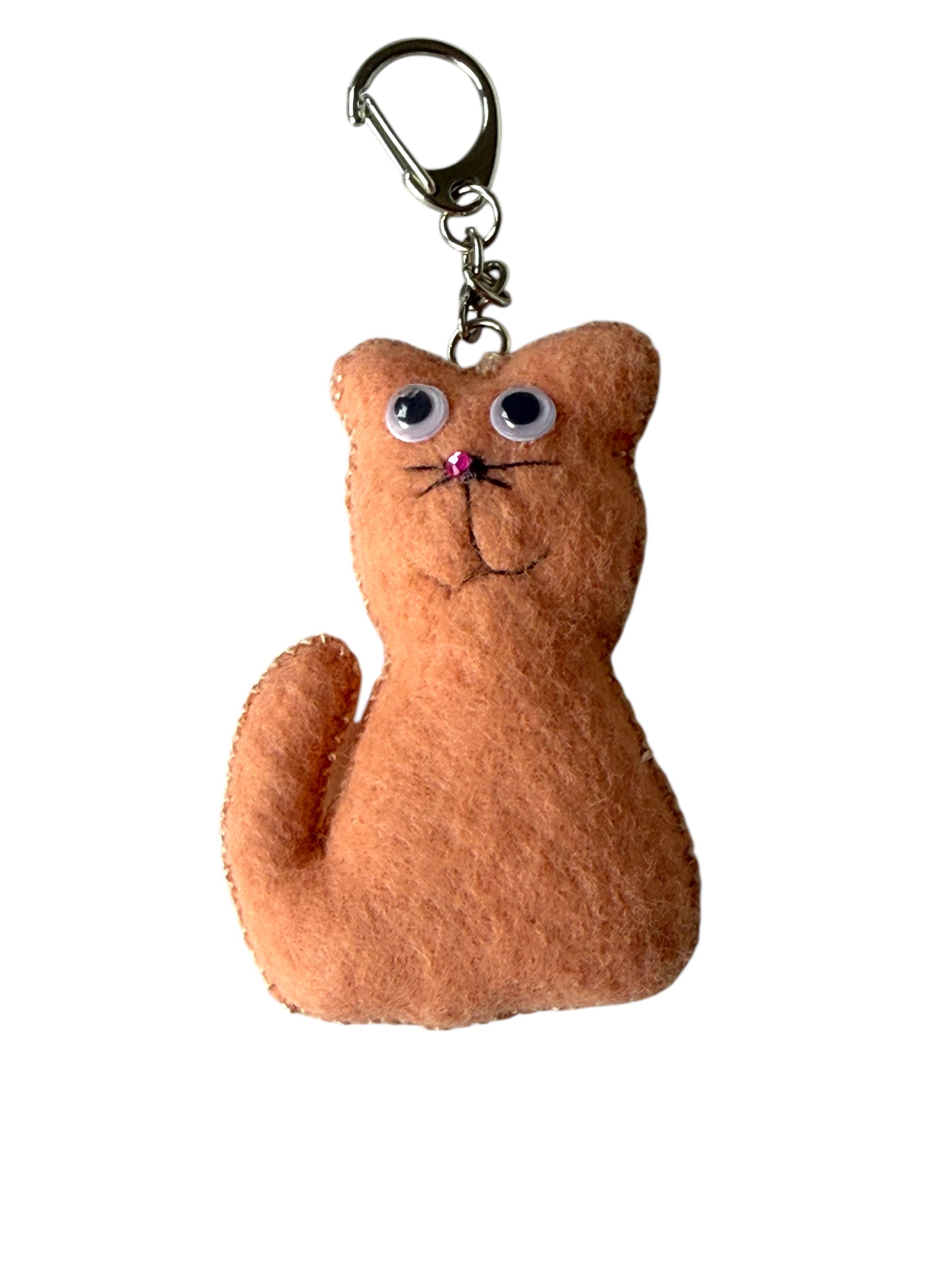 WiggleCat – Barevné přívěsky na klíče s kočkou