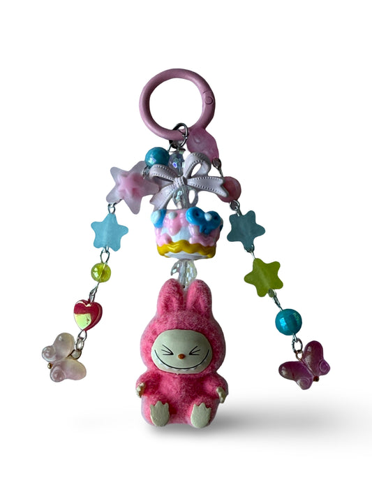 🍓 Sugar Pop – Plush Keychain Charm