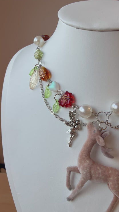 🍂 Felina of the Autumn Woods Necklace
