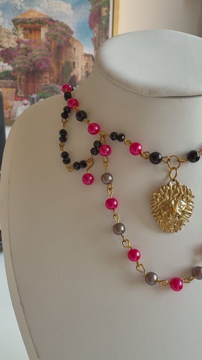 Meliora – Heart of the Lioness Necklace