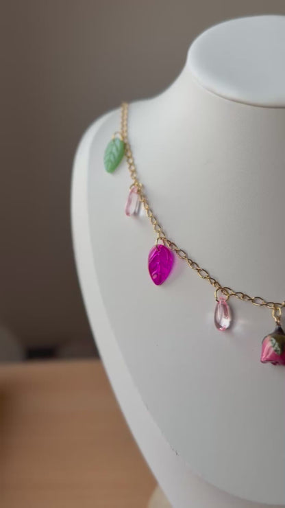 Enchanted Rose Necklace
