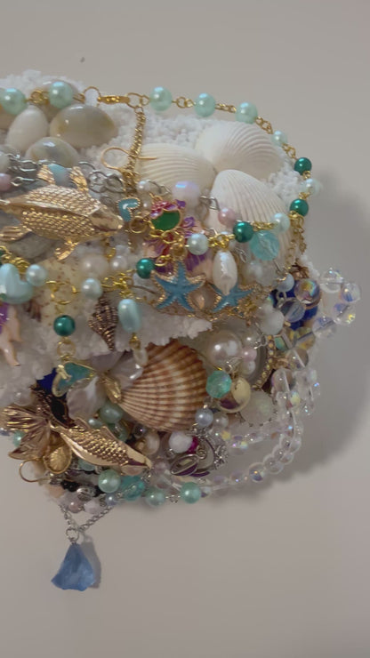 🐚 Ocean Treasure Mystery Jewelry Jar