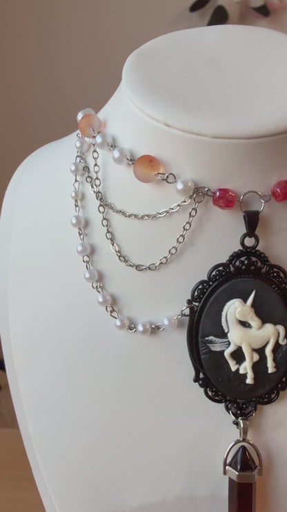🖤 Natalia Nightbloom Necklace