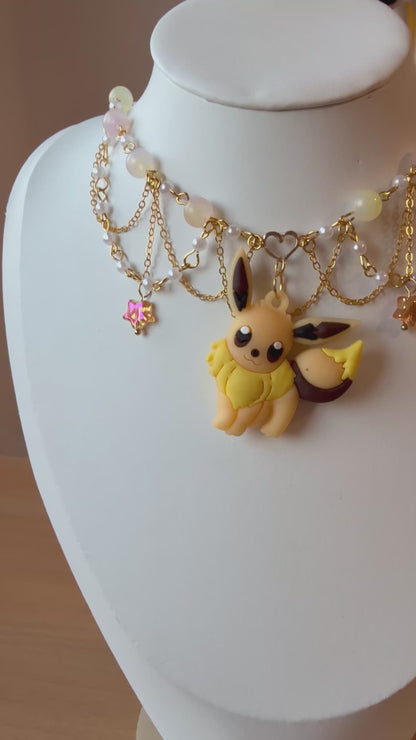 Eevee’s Golden Glow Necklace ✨