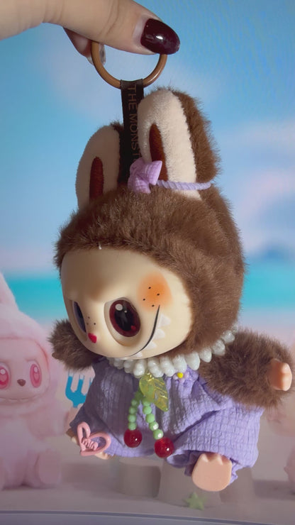 🍒 Sweet Berry Lafufu Plush Keychain