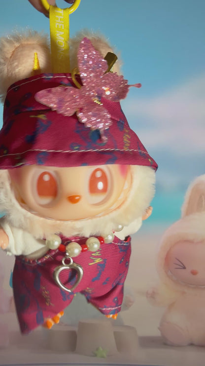 Lafufu “Crimson Heart Dream” Plush Charm ❤️‍🔥