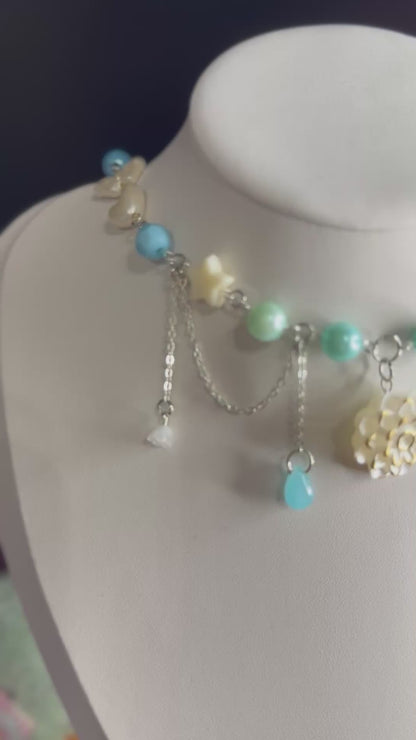 Selene Pearlwave Necklace 🌊✨
