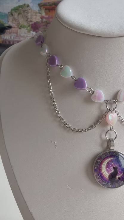 ✨ Selene – Goddess of the Moon Choker ✨