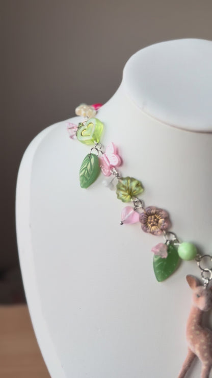 Fawnlily Meadow Necklace 🦌🌸